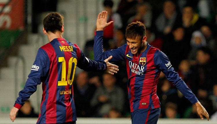 месси и неймар