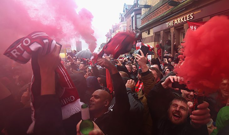 фанаты Ливерпуля