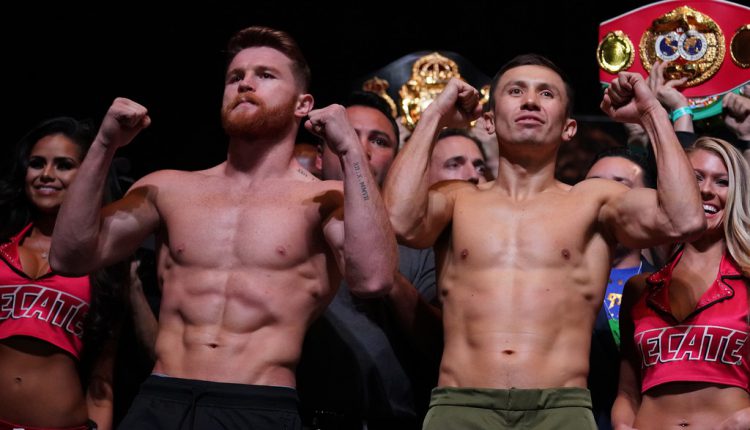 Геннадий Головкин и Сауль Альварес