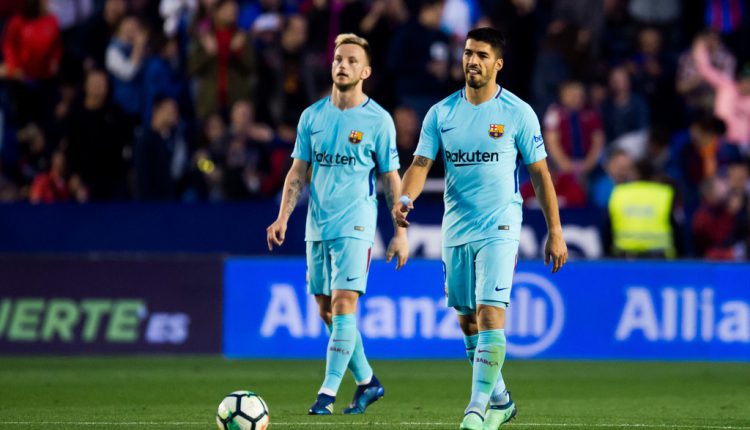 Луис Суарес и Иван Ракитич