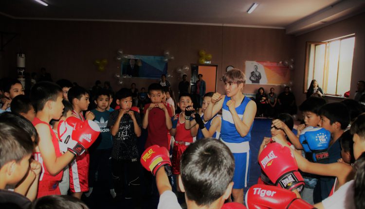 Назым Кызайбай на мастер-классе