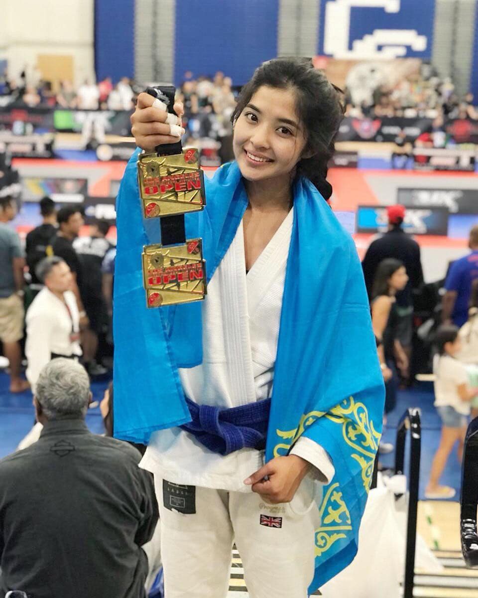 Молдир Мекенбаева выиграла два "золота" в Лос-Анджелесе