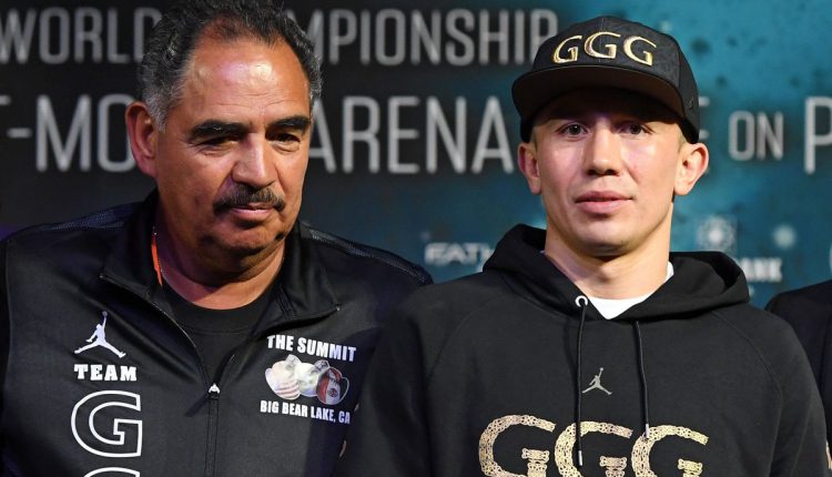 Абель Санчес и Геннадий Головкин. Фото: Ethan Miller/Getty Images