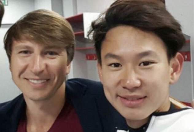 Денис Тен и Алексей Ягудин