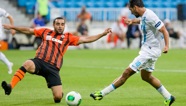 Эпизод матча «Шахтер» - «Зенит». Фото: ФК «Зенит»