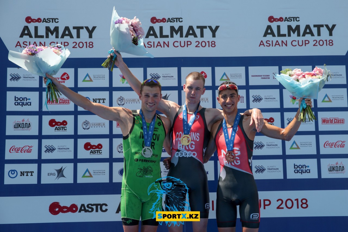 Представители Японии и Гонконга выиграли Кубок Азии по триатлону в Алматы
