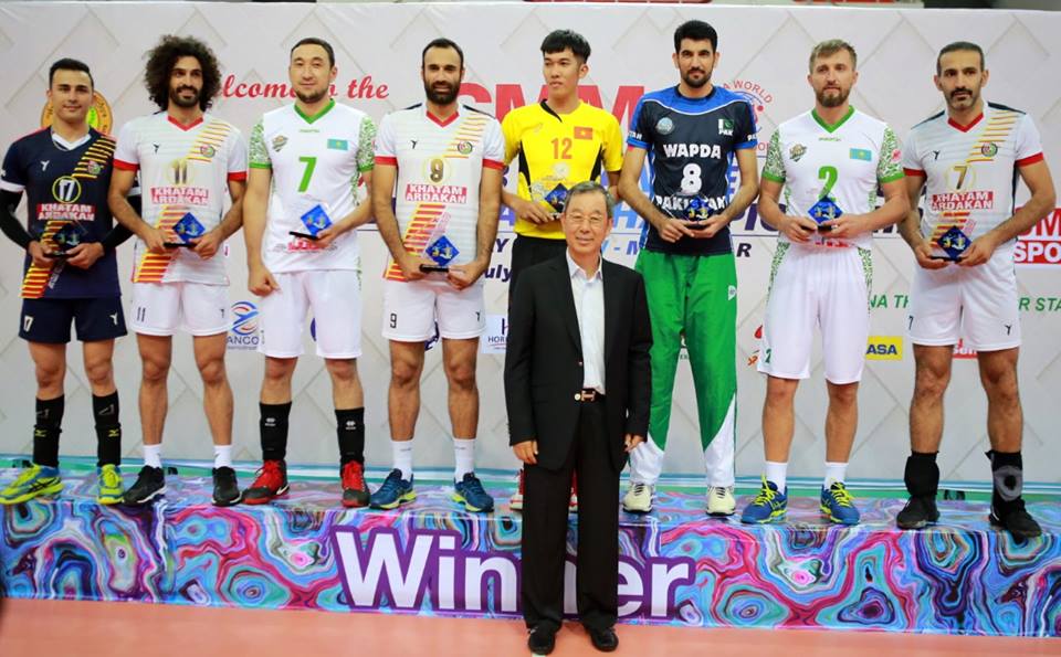 ВК "Атырау" стал серебряным призером клубного чемпионата Азии