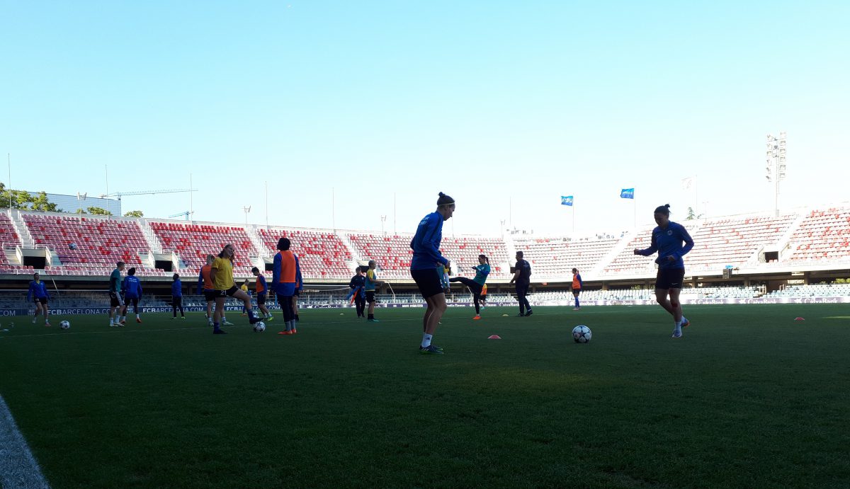 Эксклюзив. БИИК провел тренировку перед матчем с «Барселоной» в ЛЧ (ФОТО)