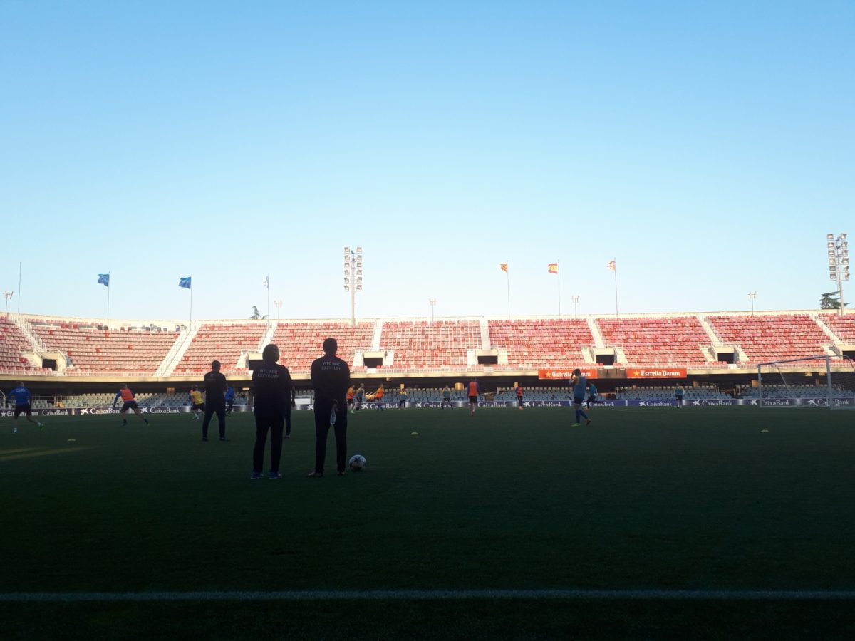 Эксклюзив. БИИК провел тренировку перед матчем с «Барселоной» в ЛЧ (ФОТО)