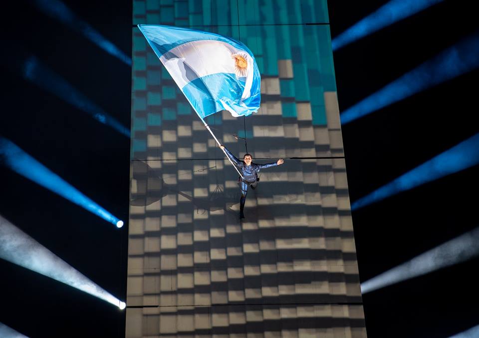 Открытие юношеской Олимпиады прошло на главной площади Буэнос-Айреса