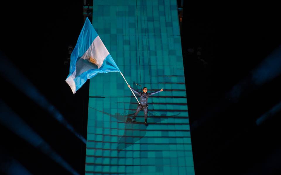 Открытие юношеской Олимпиады прошло на главной площади Буэнос-Айреса
