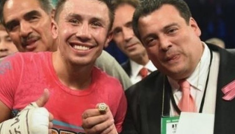 Президент WBC Маурисио Сулейман и Геннадий Головкин