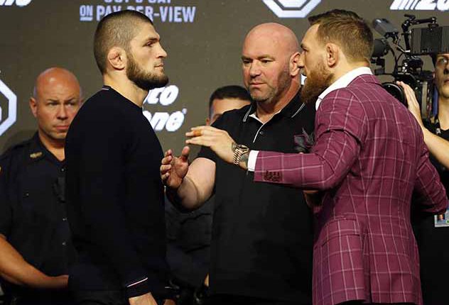 Хабиб нурмагомедов и Конор Макгрегор