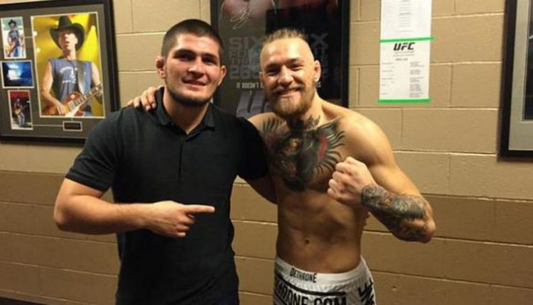 Конор Макгрегор и Хабиб Нурмагомедов