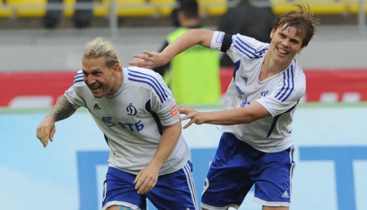 Андрей Воронин с Александром Кокориным в составе московского «Динамо». Фото: Спорт-Экспресс