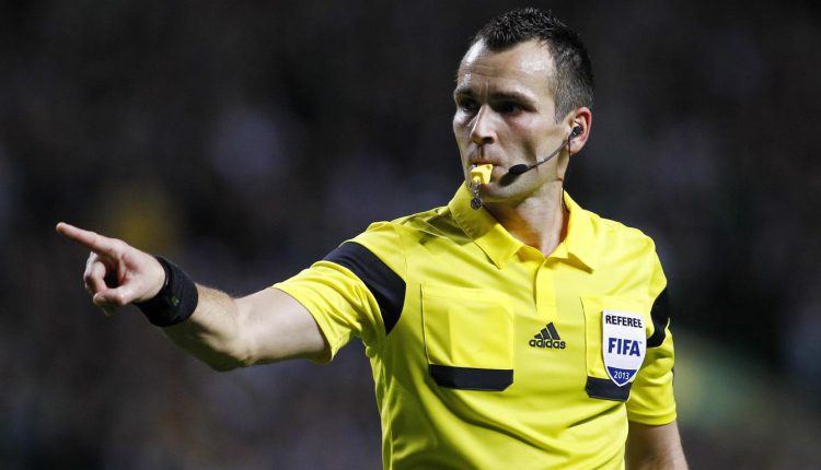 Главный арбитр матча - Иван Бебек