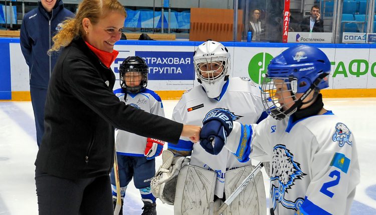 Жюли Пейетт. Фото: ХК «Барыс»