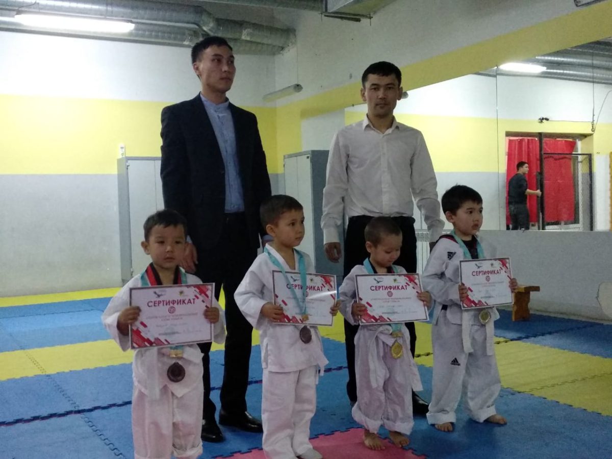 Малыши-каратисты завоевали медали на турнире в Алматы