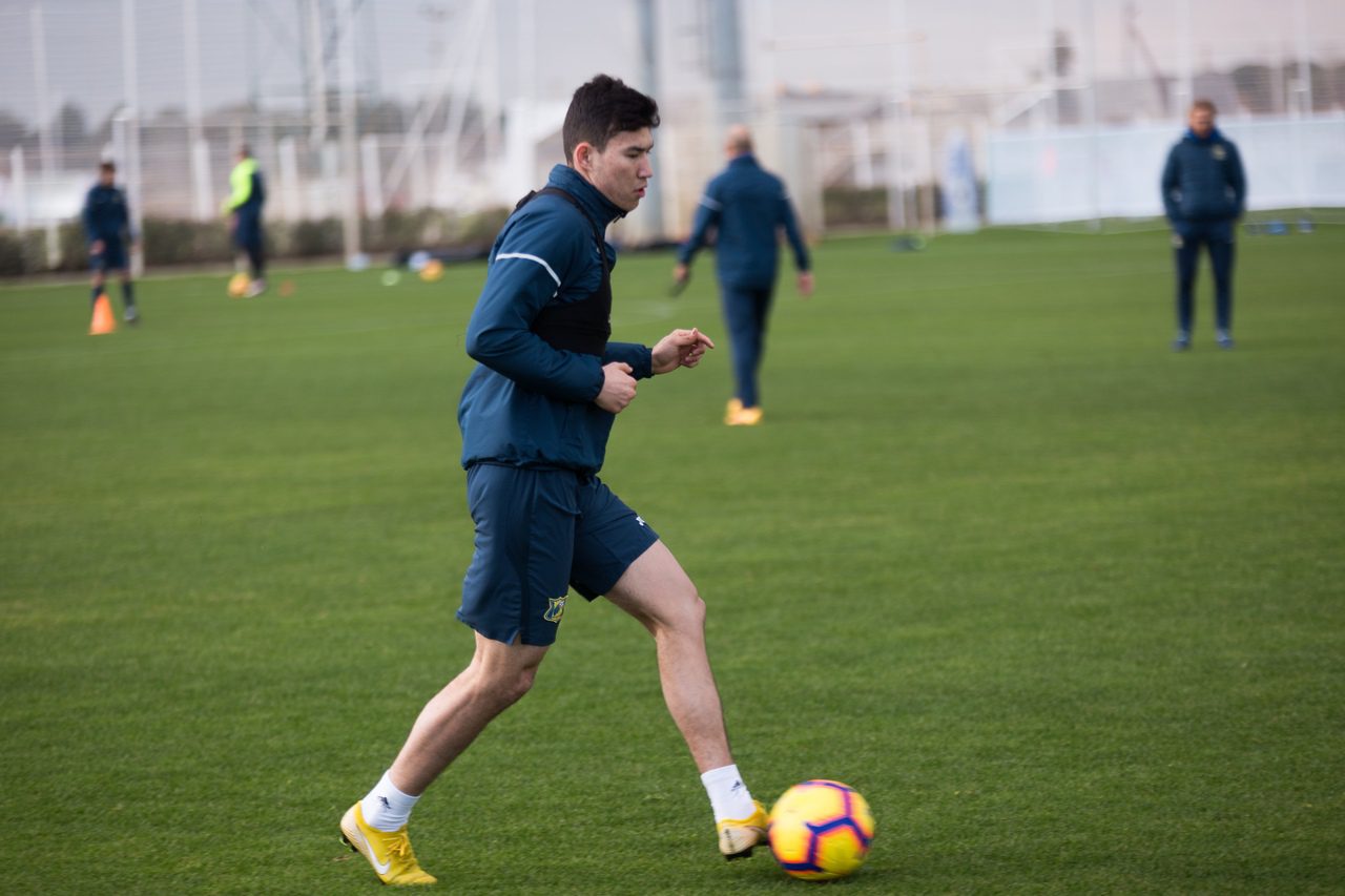 Бактиер Зайнутдинов провел первую тренировку в составе «Ростова»