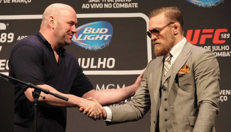 Дана Уайт Конор Макгрегор