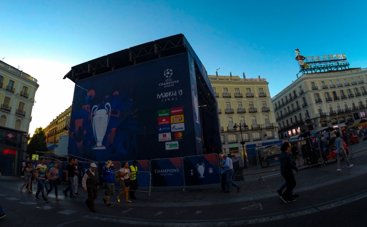 Как Мадрид готовится принять финал Лиги чемпионов УЕФА