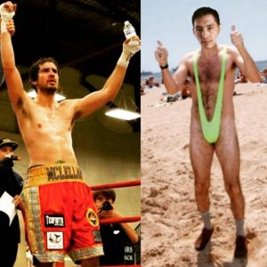 Жесть: соперник Алимханулы одел казахстанца в купальник Бората