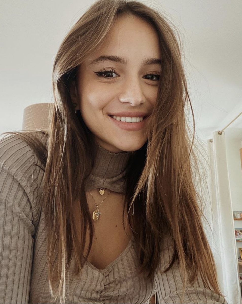 Шарлотта Сине — возлюбленная пилота Ф-1 Шарля Леклера