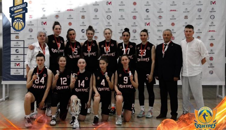 Серебро высшей лиги по баскетболу у «Окжетпес»