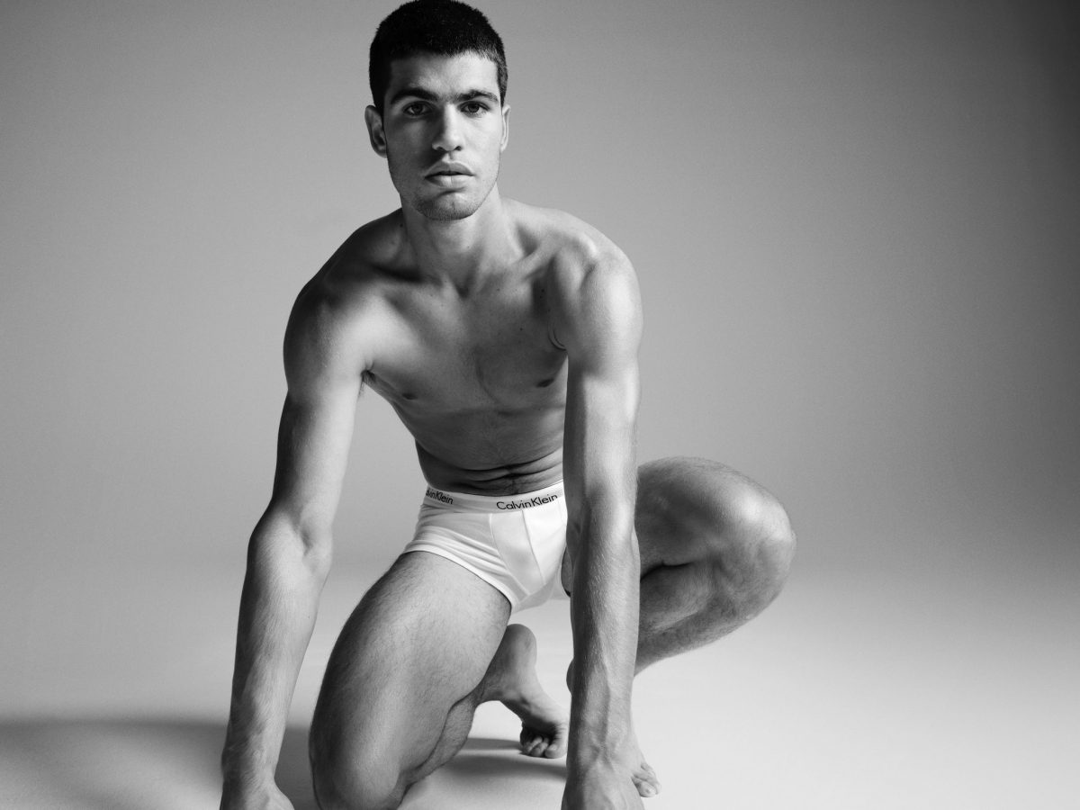 Первая ракетка мира Карлос Алькарас стал лицом рекламной кампании Calvin Klein