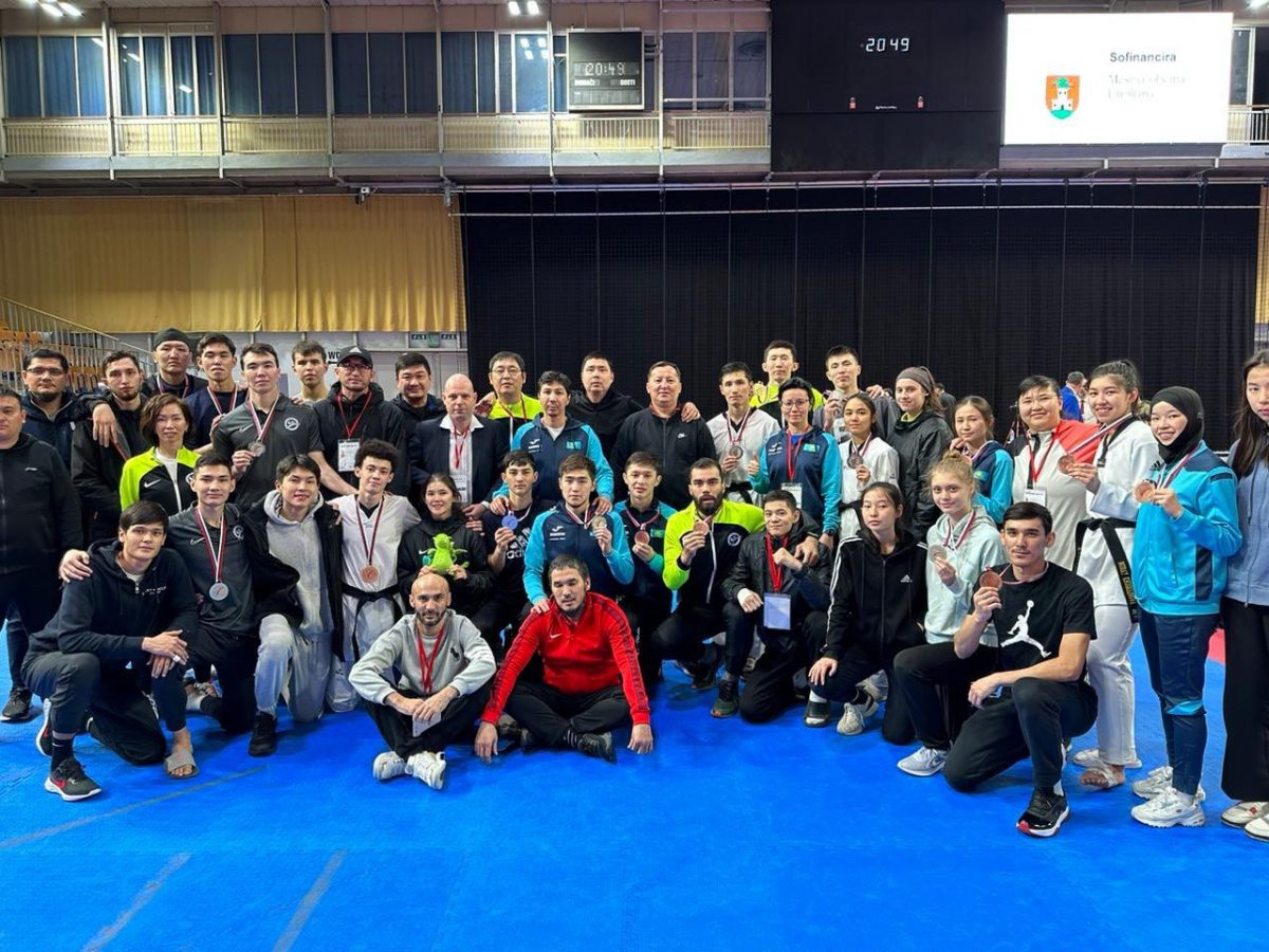 Казахстанские таеквондисты стали первыми на турнире Slovenia Open в Любляне
