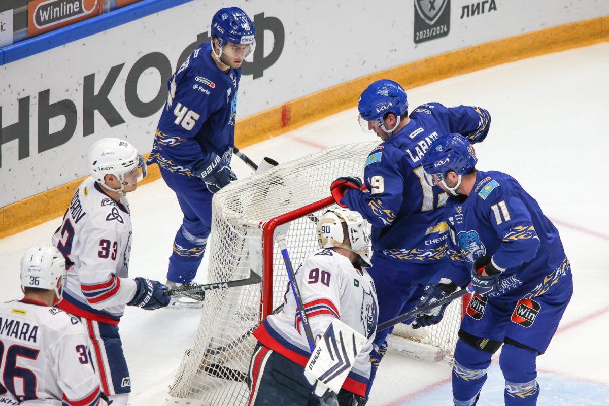 КХЛ. «Барыс» вынес «Нефтехимик»