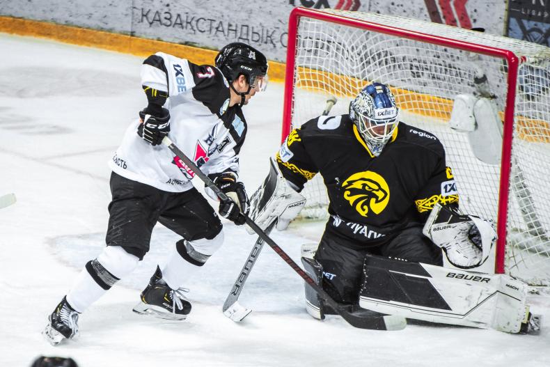 1XBet Pro Hokei Ligasy. Состоялось пять матчей