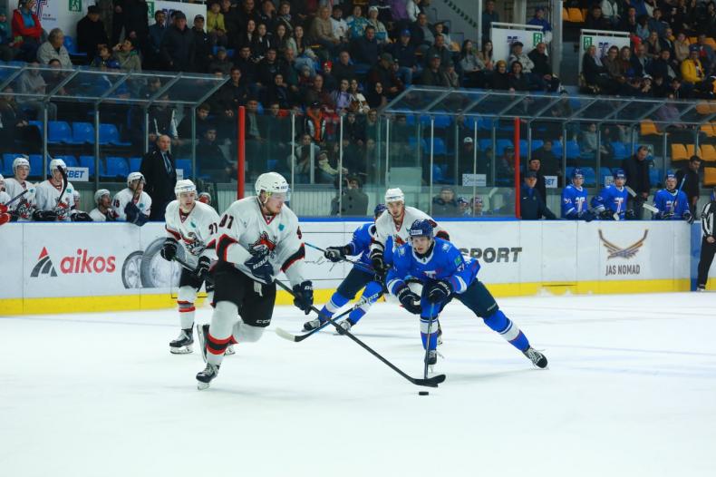 1XBet Pro Hokei Ligasy. Состоялось пять матчей